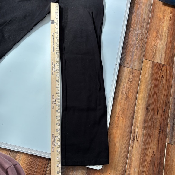Betabrand Black Stretch Comfortable Normcore Everyday Basics Pants Medium Petite - Picture 4 of 7